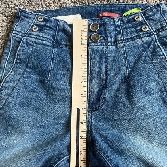 Anthropologie Pilcro jeans womens 25 blue dark wash high rise skinny denim - Picture 14 of 15